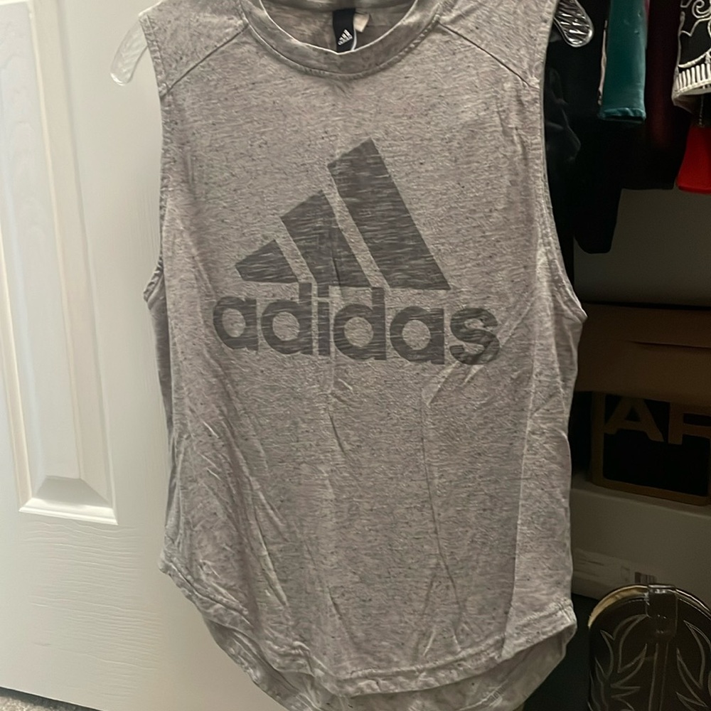 Adidas tank top.  Size small